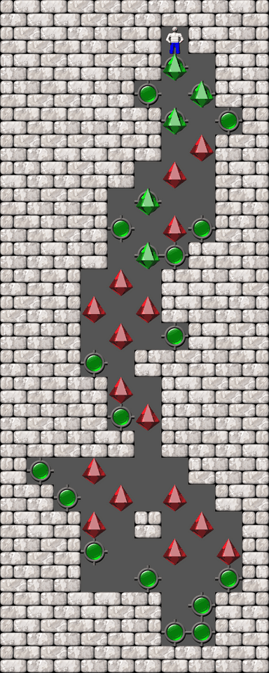 Сокобан More Bugs collections уровень 526